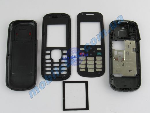 Корпус телефону Nokia 5630 чорний. High Copy