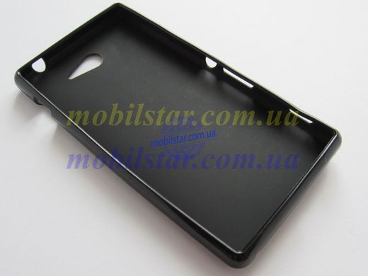 Силикон для Sony Xperia M2, Sony Xperia D2302 черный