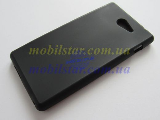 Силикон для Sony Xperia M2, Sony Xperia D2302 черный