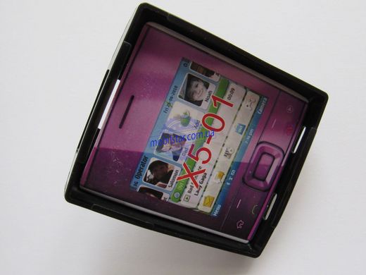 Чехол для Nokia X5-01 черный