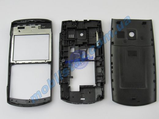Корпус телефона Nokia X2-01 черный. High Copy
