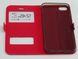 Чехол книжка для IPhone 7G, IPhone 7S красная "Windows"
