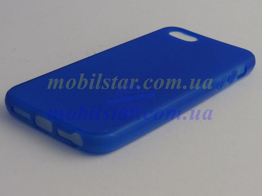 Силікон для IPhone 5G, Phone 5S синій