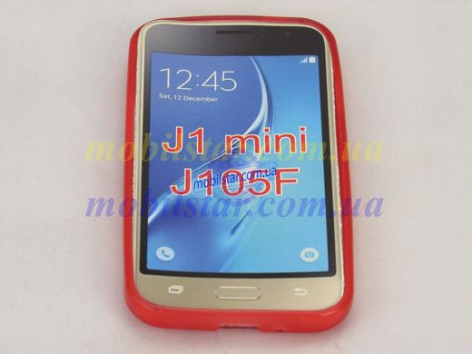 Чехол для Samsung J105, Samsung J1 mini красный