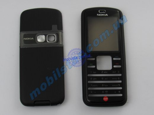 Корпус телефону Nokia 6080 чорний. High Copy