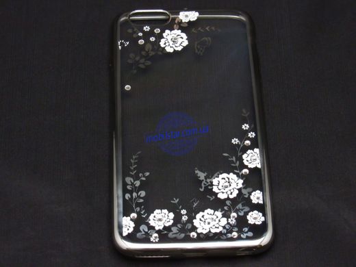 Силікон для IPhone 6 Plus квіти