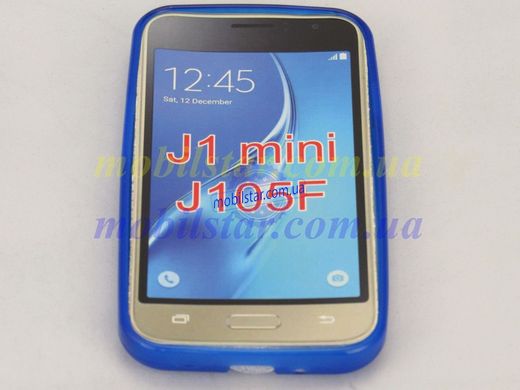 Чехол для Samsung J105, Samsung J1 mini синий