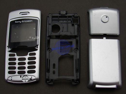Корпус телефону Sony Ericsson T230 срібний. AAA