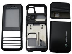 Панель телефона Sony Ericsson G502 черный High Copy