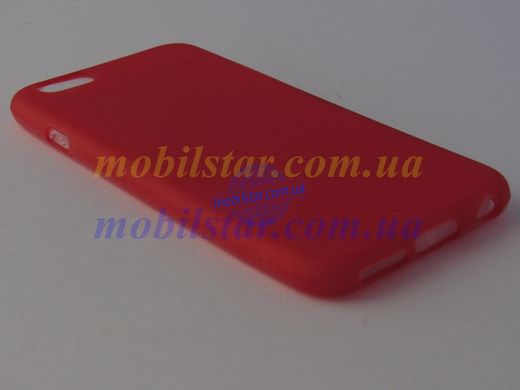 Силикон для IPhone 6G, Phone 6S красный