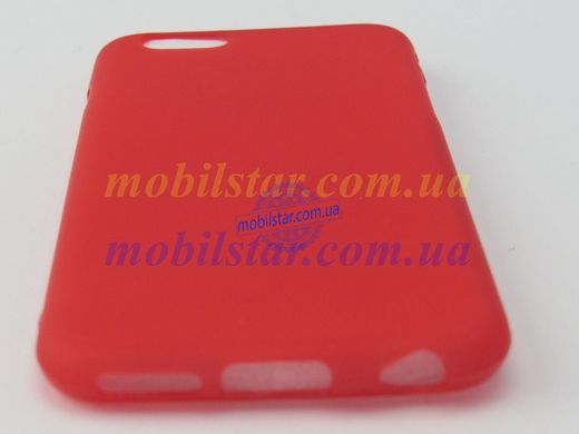 Силикон для IPhone 6G, Phone 6S красный
