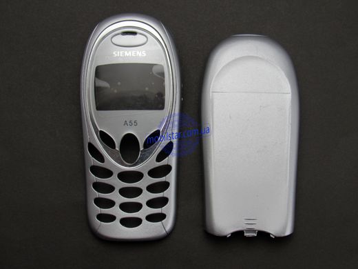 Корпус телефону Siemens A55 срібний. AAA