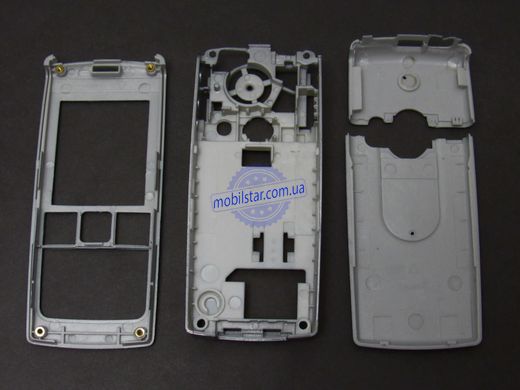 Корпус телефону Sony Ericsson T630 срібний. AAA